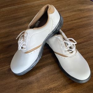 FootJoy White and Tan Athletic Shoes